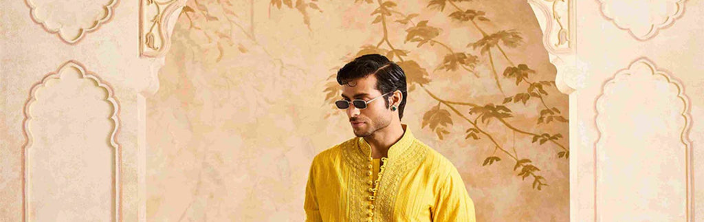 Haldi Outfits for Men: A Guide to Vibrant & Trendy Looks by Histori Shop