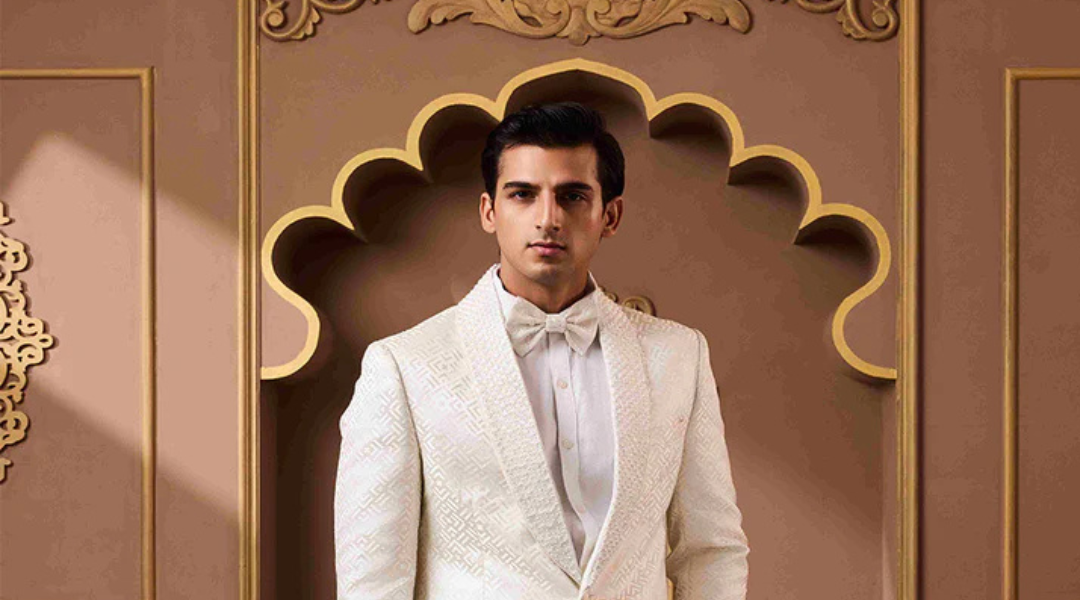Elevate Your Style with Classic Ivory and Grey Tuxedos