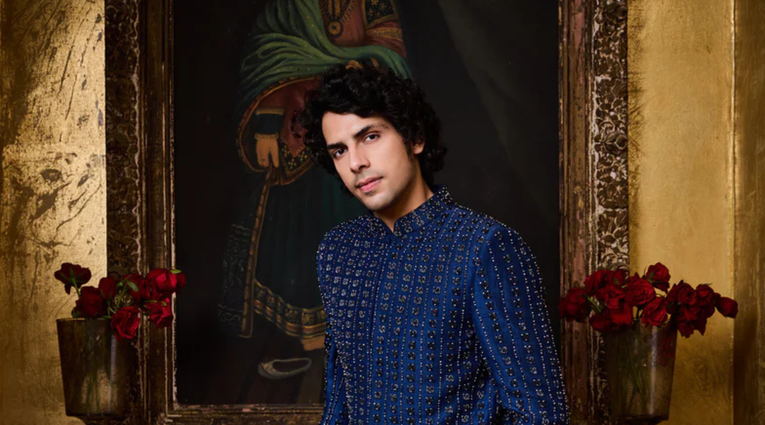 Elevate Royalty with Histori Shop’s Signature Jodhpuri Blue Suit